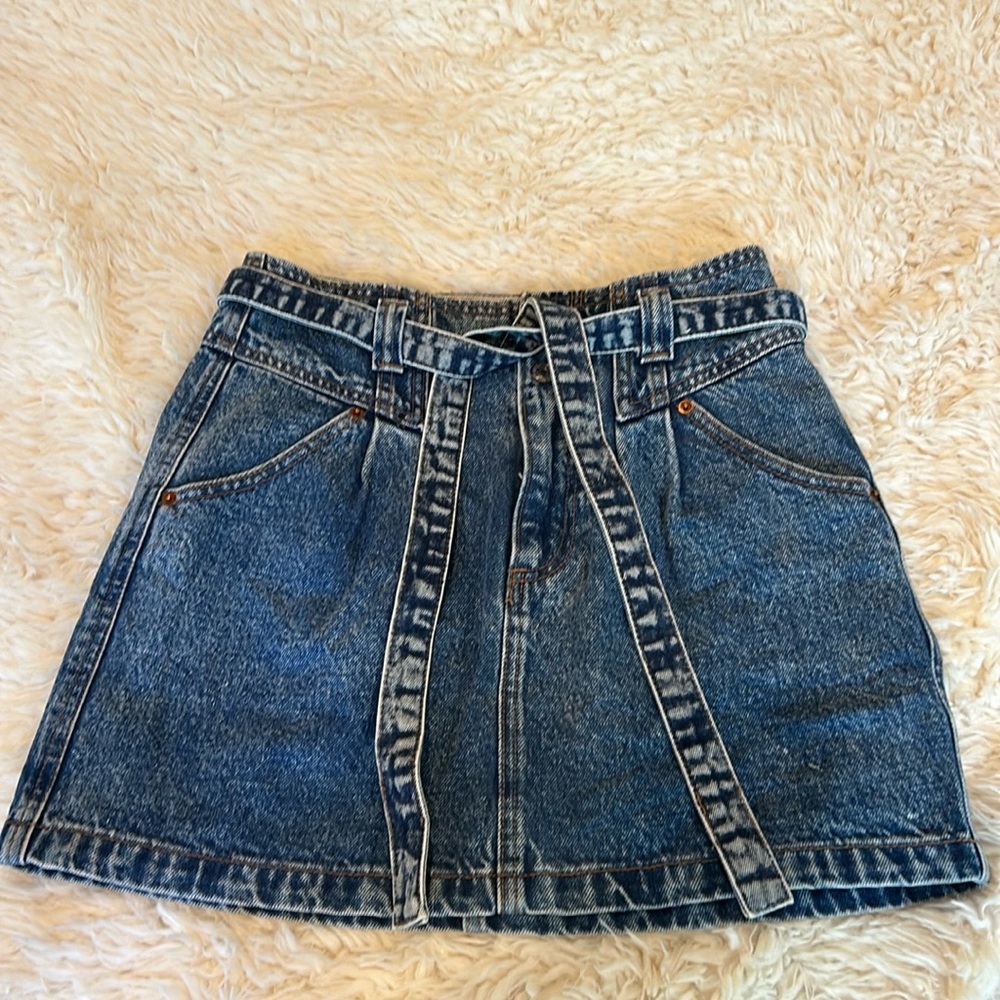Abercrombie Jean Skirt